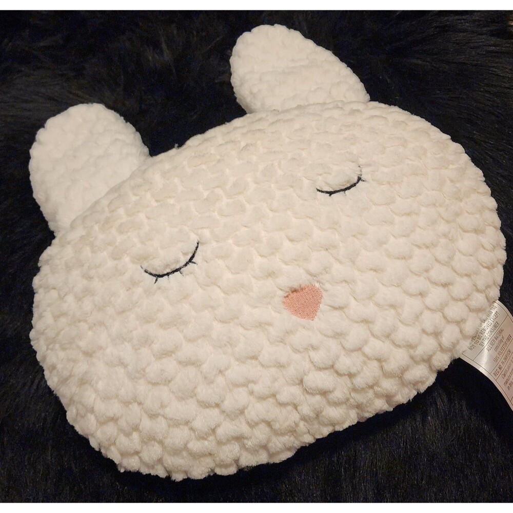 Super Soft Sleeping Bunny Plush Pillow